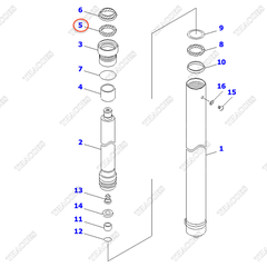 (3m-3,7m) Phớt cổ 30B-63-11680 (K25)