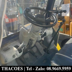 Xe nâng dầu Komatsu cũ FD25C-15 (Số sàn lốp kép)