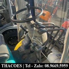 Xe nâng dầu Komatsu cũ FD25C-15 (Số sàn lốp kép)