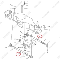 (GB) Thanh nối rotuyn lái 3EB-24-21250