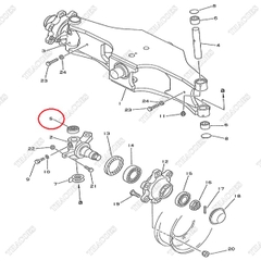 (Kit K7) Vòng bi tì 360-27-13260 (2c)