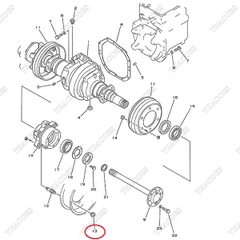 Đai ốc tắc kê 34B-21-14151