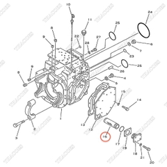 Lọc dầu hộp số thô 3EA-15-11610; 3EA-15-11600