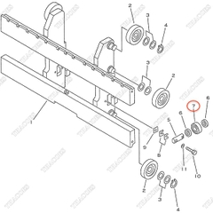Vòng bi nâng ngang 34A-72-11142