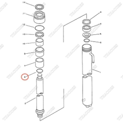 Vòng đệm oring 34A-63-17160 (Kit) (2T2L)