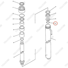 Phe hãm 3EB-63-16180; 04064-03015 (Kit) (2T2L)