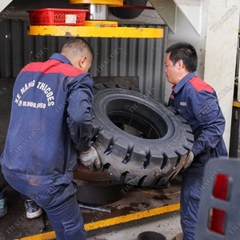 Lốp đặc xe nâng Casumina 6.50-10 (650-10) CA202B BD