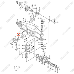 (OBT) Bạc gối cầu sau 224W6-12611