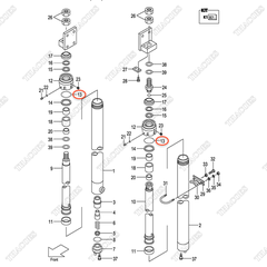 (35/40) Vòng đệm oring 03350-00650 (sau)