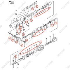 Bộ cuppen tổng phanh 224W5-42451 (inc 27-35; 38-61)