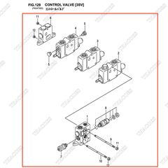 (3sv) Cụm van điều khiển 235C7-30302