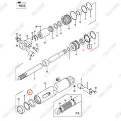 Phớt piston 25808-43111