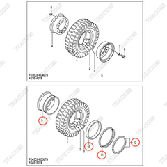 La zăng liền 54356-82071 (700-12) (FD45/FD50)