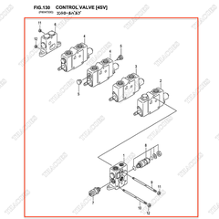 (4sv) Cụm van điều khiển 235C7-30402