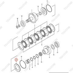 (2nd) Đĩa ép trong ly hợp 143E3-82491