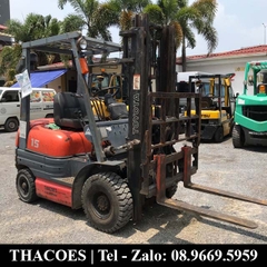 Xe nâng dầu Toyota 1,5 Tấn Nhật Cũ