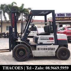 Xe nâng dầu Komatsu 2 tấn Nhật cũ đẹp