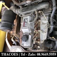 Xe nâng dầu Toyota 7FD30 3 tấn gật gù lốp kép