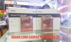 SIGMA 35mm F1.2 DG DN ART FOR SONY - CHÍNH HÃNG