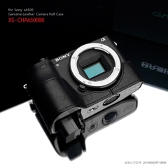 Case Gariz Sony A6500- Đen/Nâu/Cam