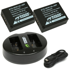 Bộ Pin sạc wasabi NP W126