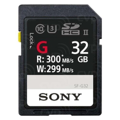 THẺ NHỚ SDHC SONY 32GB 300MB/S ( SF-G32 )