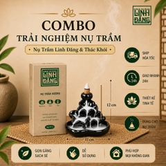 Combo Trải Nghiệm Nụ Trầm Linh Đăng Thác Khói D3