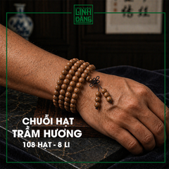 Chuỗi Hạt Trơn 8mm 108 Hạt