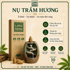 Nụ Trầm Hương Linh Đăng – Trầm Tự Nhiên Không Hóa Chất, Khói Nhẹ, Dùng Thiền & Xông Nhà