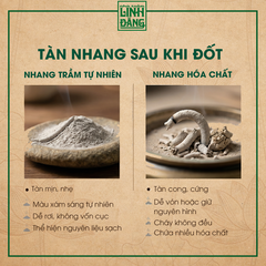 Nụ Trầm Hương Linh Đăng – Trầm Tự Nhiên Không Hóa Chất, Khói Nhẹ, Dùng Thiền & Xông Nhà
