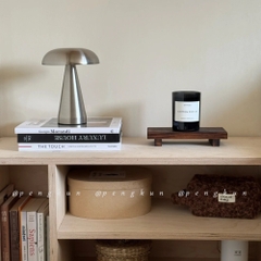 Thiết Kế Đan Mạch Đèn Bàn Hình Nấm Kim Loại