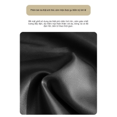 Ghế Sofa Đơn Phong Cách Bắc Âu  Da Chống Xước Cao Cấp  Lõi Bông Mềm Mại  Thiết Kế Cong Êm Ái