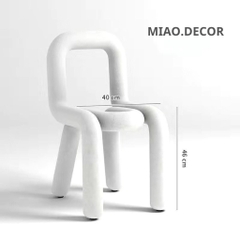 Ghế Bold Chair Để Bàn Trang Điểm Bàn Ăn , lạ mắt phong cách tối giản hiện đại nhiều màu sắcsc ĂN
