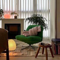 Ghế Sofa Nhỏ Mới Dewey Ringer Ghế Giải Trí Xoay Được Phòng Khách Căn Hộ Nhỏ Ghế Đơn