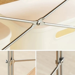 Tủ Lưu Trữ Kéo Đa Năng+Kệ Để Đồ Thông Minh (Black)