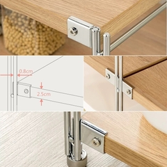 Tủ Lưu Trữ Kéo Đa Năng+Kệ Để Đồ Thông Minh (Black)