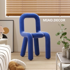 Ghế Bold Chair Để Bàn Trang Điểm Bàn Ăn , lạ mắt phong cách tối giản hiện đại nhiều màu sắcsc ĂN