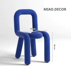 Ghế Bold Chair Để Bàn Trang Điểm Bàn Ăn , lạ mắt phong cách tối giản hiện đại nhiều màu sắcsc ĂN