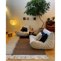 ĐÈN SÀN HÌNH CẦU BẰNG GIẤY GẠO, PHONG CÁCH HIỆN ĐẠI ĐƠN GIẢN (LỒNG ĐÈN MÀU TRẮNG)