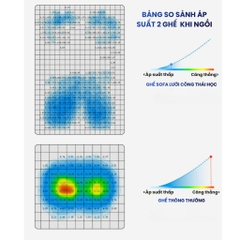 Ghế công thái học "S-Curve" Le Ban Pro