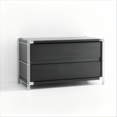 Tủ Lưu Trữ Kéo Đa Năng+Kệ Để Đồ Thông Minh (Black)