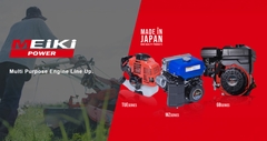MEiKi POWER - thương hiệu máy động lực kế thừa từ Mitsubishi và Yamaha