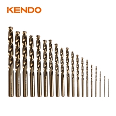 Bộ mũi khoan inox HSS-Co 19 cái (1.0- 10mm)Kendo - 11604134