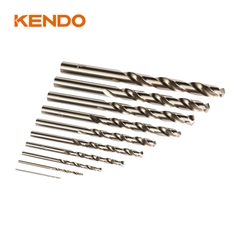 Bộ mũi khoan kim loại HSS 10 cái Kendo - 11603033