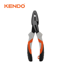 Kìm điện hạng nặng đòn bẩy trợ lực cao bằng thép CR-V 8 inch 210mm Kendo – 10136
