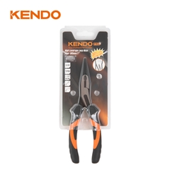 Kìm nhọn chuyên nghiệp đòn bẩy trợ lực cao bằng thép CR-V Kendo