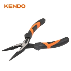 Kìm nhọn chuyên nghiệp đòn bẩy trợ lực cao bằng thép CR-V Kendo