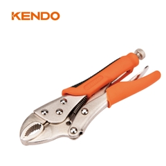 Kìm bấm hàm cong cán bọc nhựa Kendo