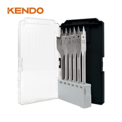Bộ mũi khoan gỗ đuôi cá chân lục giác 6 cái 10- 12- 16- 18- 20- 25mm Kendo - 11606633