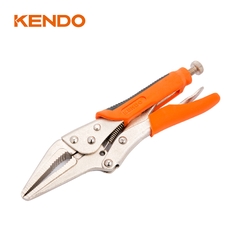 Kìm bấm mũi nhọn cán bọc nhựa 10 inch 250mm Kendo - 11612